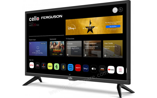 CELLO CS24WS01H - Vue 3/4 droite