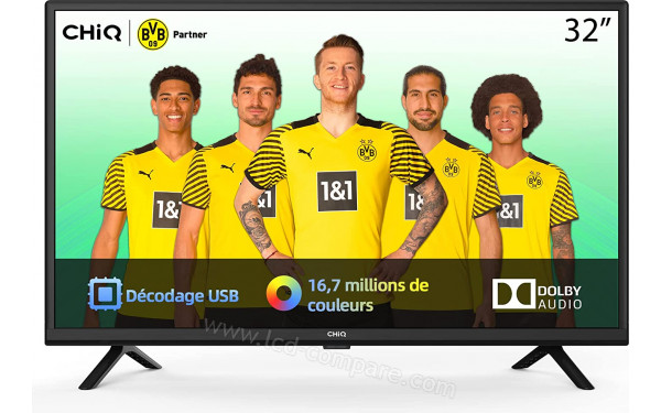 CHIQ L32G5W - Vue de face