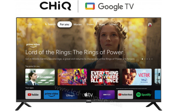 CHIQ L40H7G - Vue de face