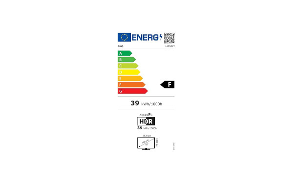 CHIQ L40QG7V - &Eacute;tiquette &eacute;nergie v2