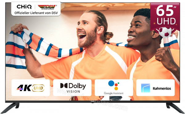 CHIQ U65H7C - Vue de face