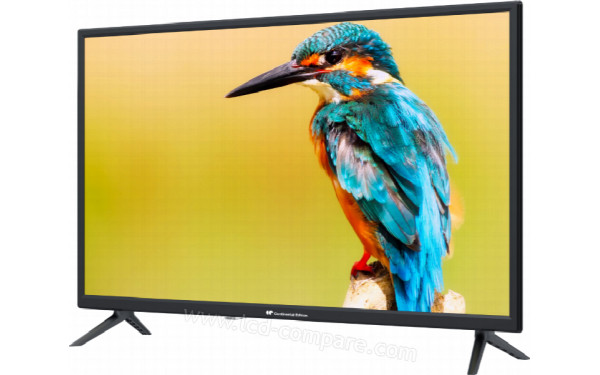 CONTINENTAL EDISON CELED32HD25B6 - Vue 3/4 droite