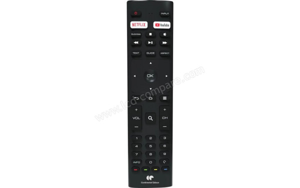 CONTINENTAL EDISON CELED32SA22B7 - T&eacute;l&eacute;commande