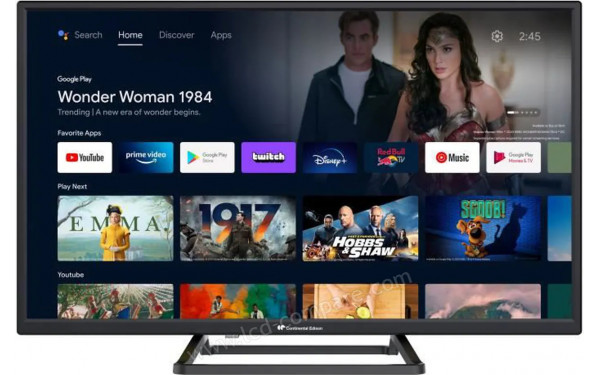 CONTINENTAL EDISON CELED32SA22V2B6 - Vue de face