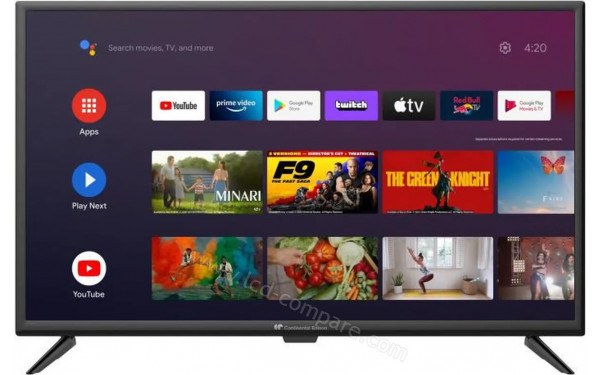 CONTINENTAL EDISON CELED32SAHD23B7 - Vue de face