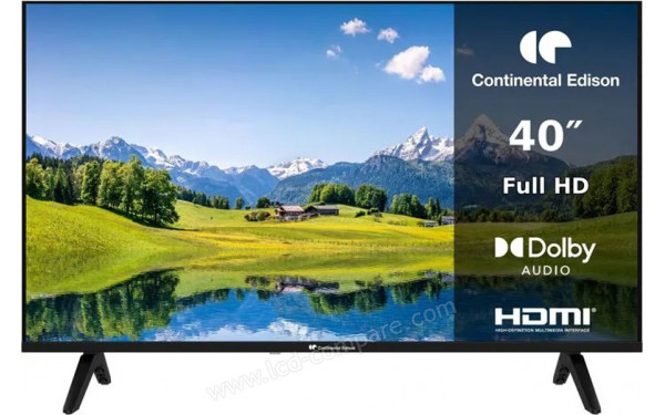 CONTINENTAL EDISON CELED40FHD26B6 - Vue de face