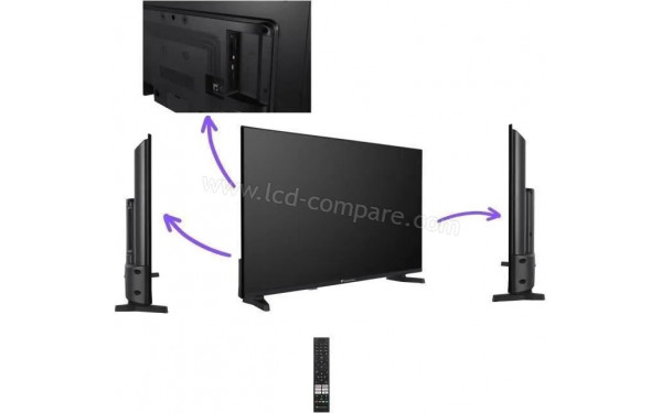 CONTINENTAL EDISON CELED40SAFHD24B3 - Multi-vues