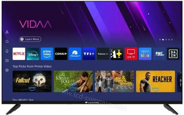 CONTINENTAL EDISON CELED40SVFHD25B6 - Vue de face