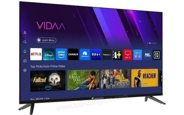 CONTINENTAL EDISON CELED40SVFHD25B6 - Vue 3/4 gauche