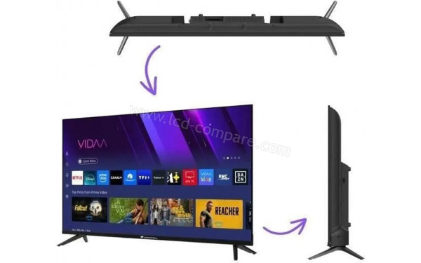 CONTINENTAL EDISON CELED40SVFHD25B6 - Multi-vues