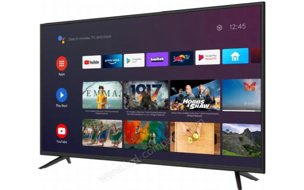 CONTINENTAL EDISON CELED43SA21B6 - Vue 3/4 droite