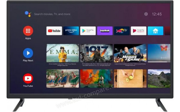 CONTINENTAL EDISON CELED43SAUHD22B6 - Vue de face