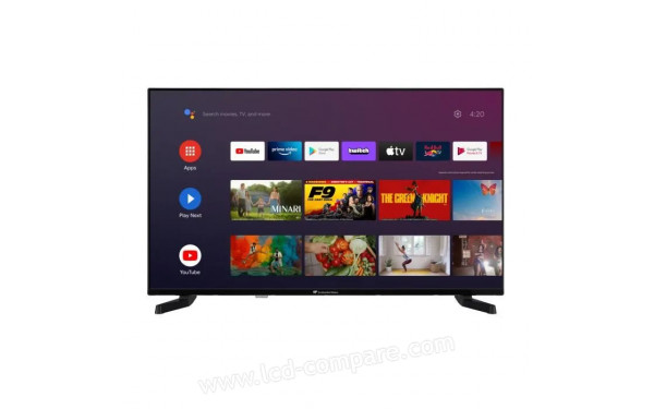 CONTINENTAL EDISON CELED43SAUHD24B3 - Vue de face