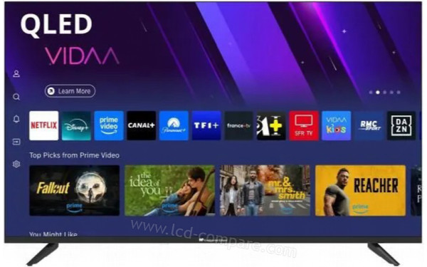 CONTINENTAL EDISON CELED43SVQLD25B6 - Vue de face