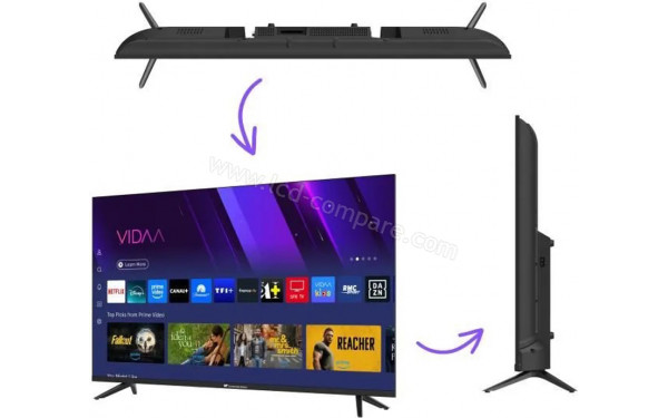 CONTINENTAL EDISON CELED43SVQLD25B6 - Multi-vues