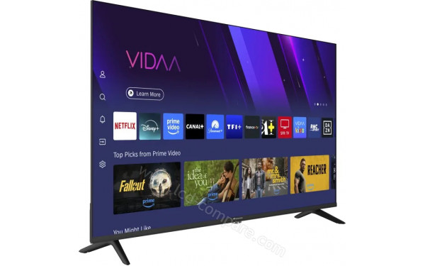 CONTINENTAL EDISON CELED43SVQLD26B7 - Vue 3/4 gauche