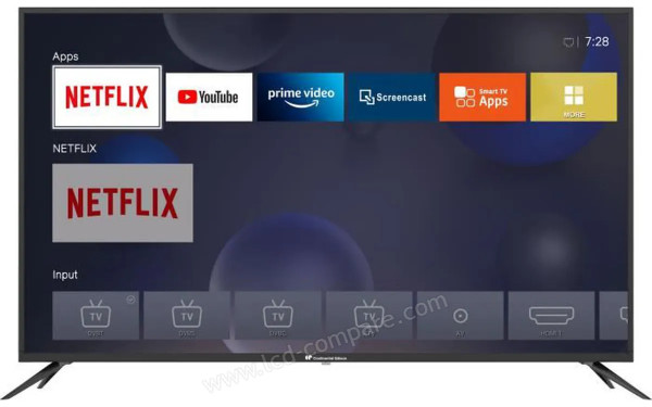 CONTINENTAL EDISON CELED50S22B6 - Vue de face