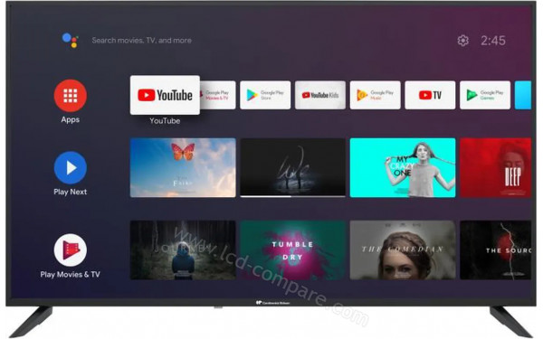 CONTINENTAL EDISON CELED50SA22B6 - Vue de face