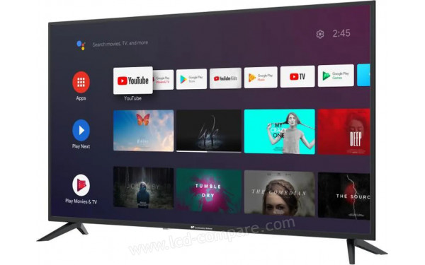 CONTINENTAL EDISON CELED50SA22B6 - Vue 3/4 droite