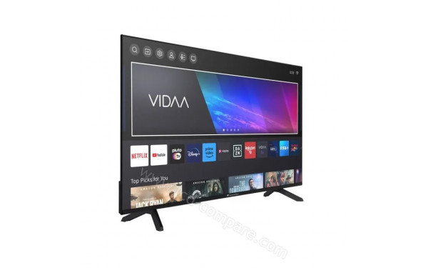 CONTINENTAL EDISON CELED50SVQLD25B3 - Vue 3/4 gauche