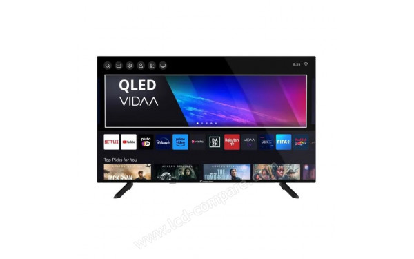 CONTINENTAL EDISON CELED50SVQLD25B3 - Vue de face