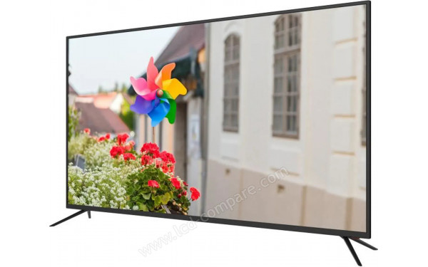 CONTINENTAL EDISON CELED50UHD22B6 - Vue 3/4 droite