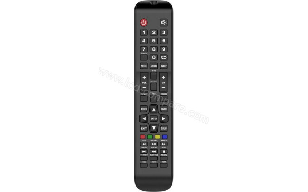CONTINENTAL EDISON CELED50UHD22B6 - T&eacute;l&eacute;commande