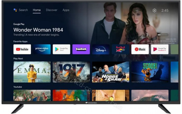 CONTINENTAL EDISON CELED55SA22B6 - Vue de face