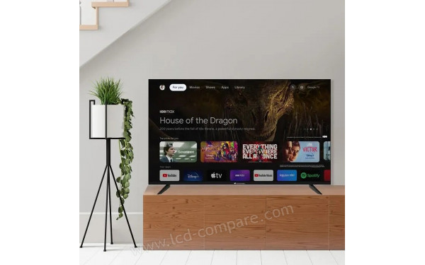 CONTINENTAL EDISON CELED55SQLDV24B6 - Mise en situation