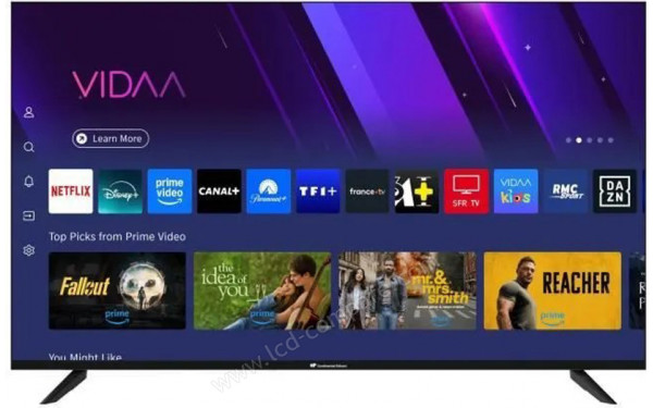 CONTINENTAL EDISON CELED55SVUHD25B6 - Vue de face