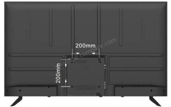 CONTINENTAL EDISON CELED55SVUHD25B6 - Vue de l'arri&egrave;re