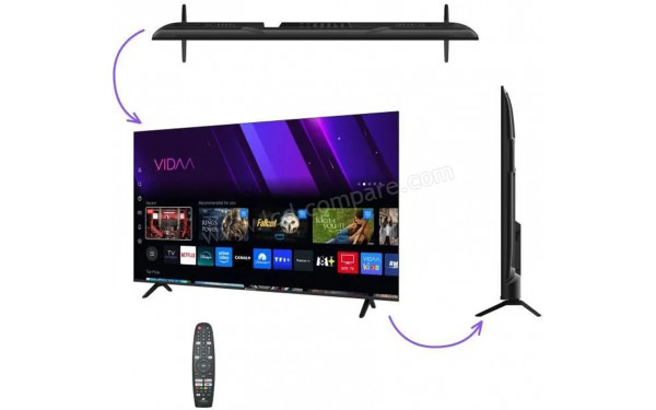 CONTINENTAL EDISON CELED65SV2QL25B6 - Multi-vues