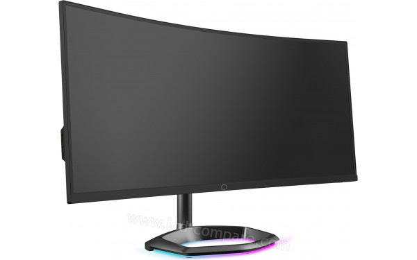 COOLER MASTER GM34-CWQ ARGB - Vue 3/4 gauche