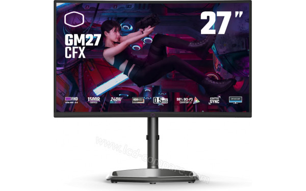 COOLER MASTER GM27-CFX - Vue de face