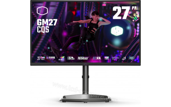 COOLER MASTER GM27-CQS - Vue de face