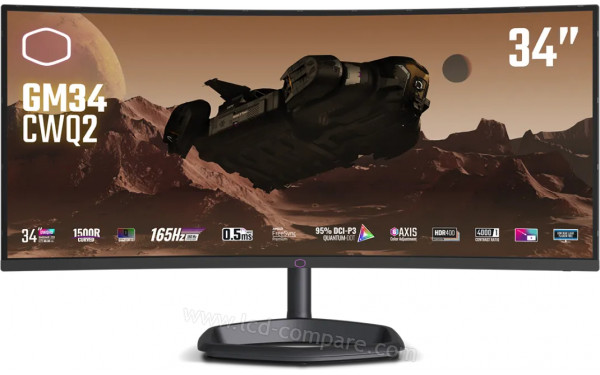 COOLER MASTER GM34-CWQ2 - Vue de face