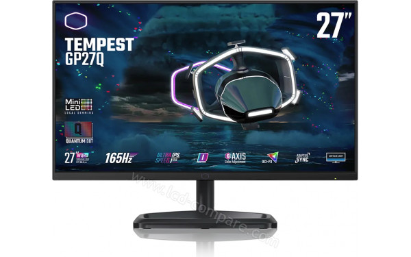 COOLER MASTER Tempest GP27Q - Vue de face