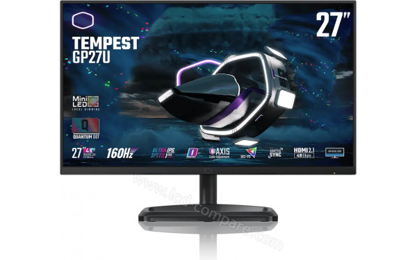 COOLER MASTER Tempest GP27U - Vue de face