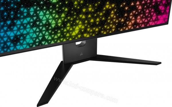 CORSAIR Xeneon 27QHD240 - Zoom sur la partie basse