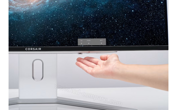 CORSAIR Xeneon 34WQHD240-C - Zoom sur la partie basse