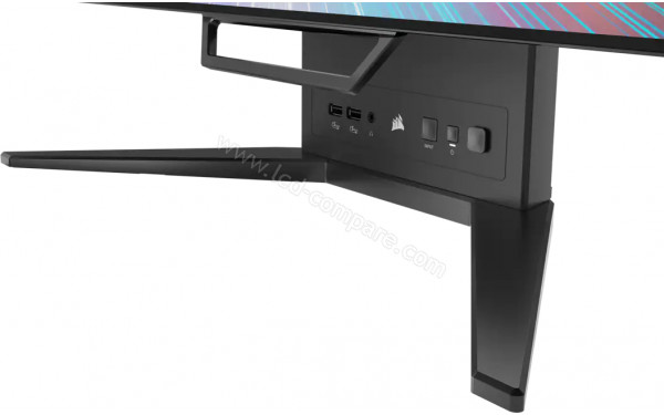 CORSAIR Xeneon Flex 45WQHD240 - Zoom sur la partie basse