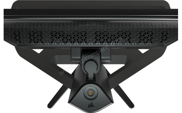 CORSAIR Xeneon 32QHD165 - Vue du dessus zoom&eacute;e