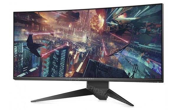 ALIENWARE AW3418DW - Vue 3/4 droite