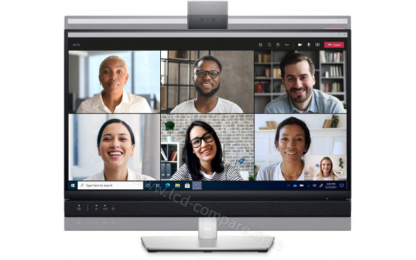 DELL C2422HE - Vue de face r&eacute;glage hauteur