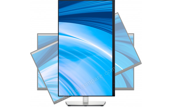 DELL C2723H - Vue de face en mode portrait