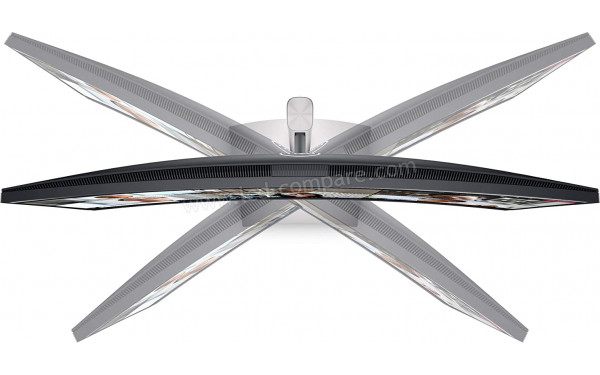 DELL C3422WE - Vue du dessus en mode rotation