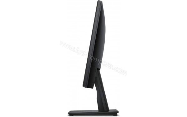 DELL E2016 - Vue de profil bascul&eacute; vers l'arri&egrave;re