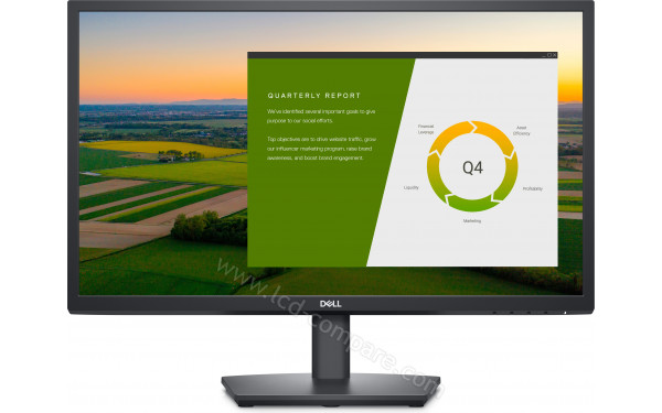 DELL E2422HS - Vue de face