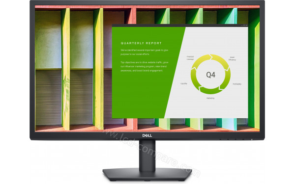 DELL E2422H - Vue de face