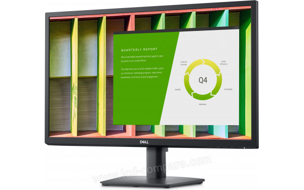 DELL E2422H - Vue 3/4 droite